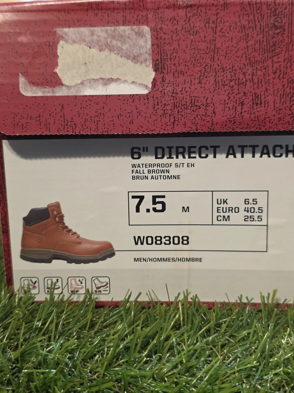 Wolverine Men's Tan Brown Work Boots